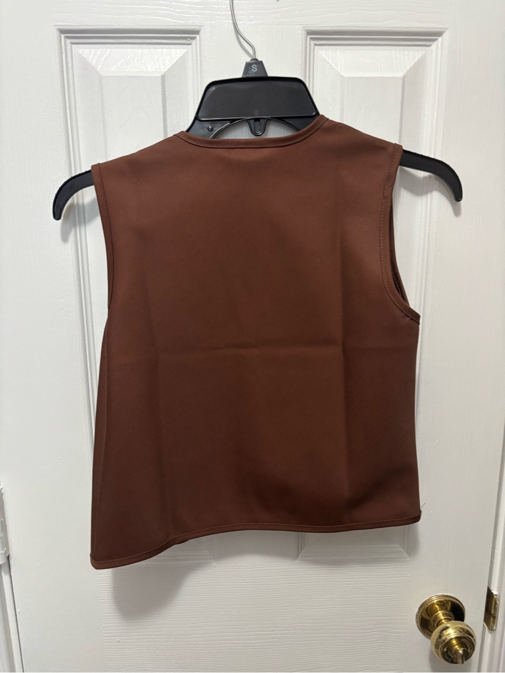 Girl Scout Open Front Vest - Size 7-8 - Picture 3 of 3